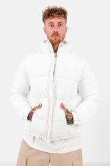Square quilted puffer White