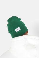 Bonnet logo brodé Vert