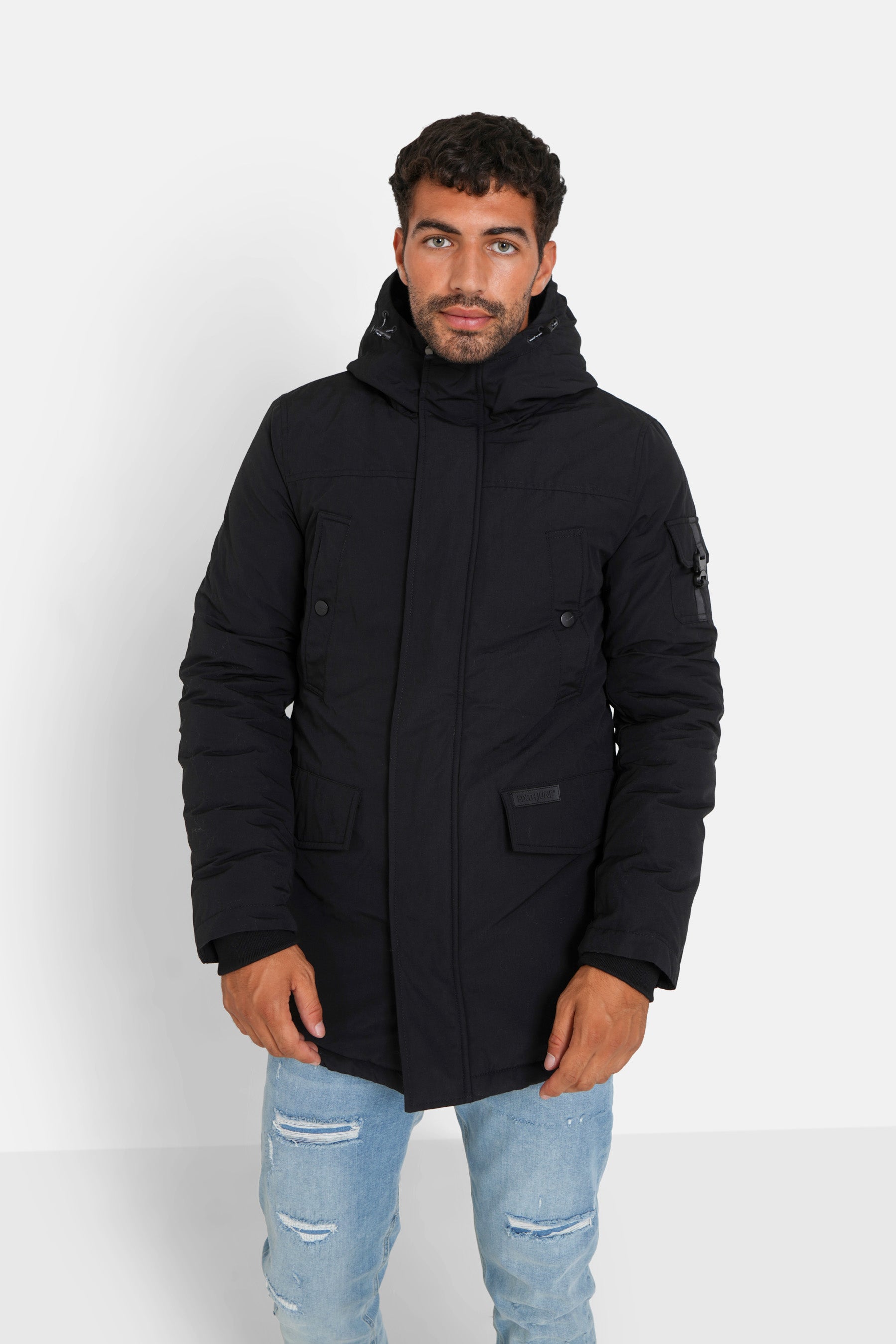 Regular parka Black �?? Sixth June