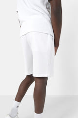 Embroidered logo shorts White