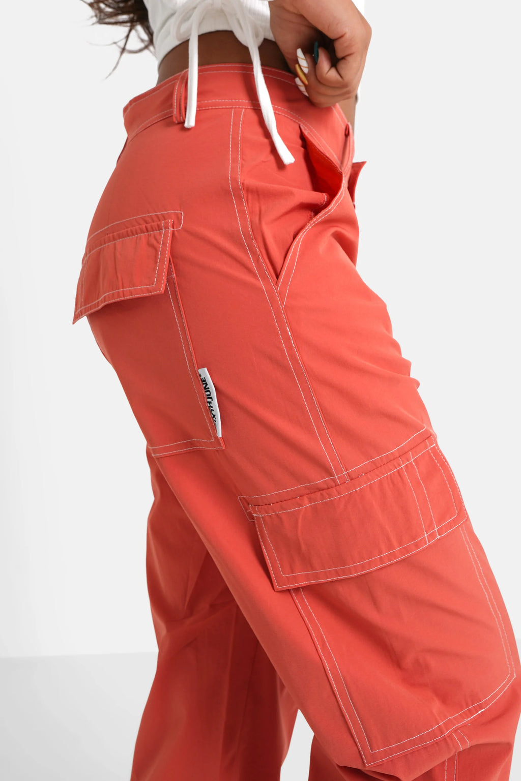AERON OPAL PANTS - Pantalon cargo - rose AERON OPAL PANTS - Pantalon cargo - rose