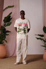 T-shirt Rio tropical Beige