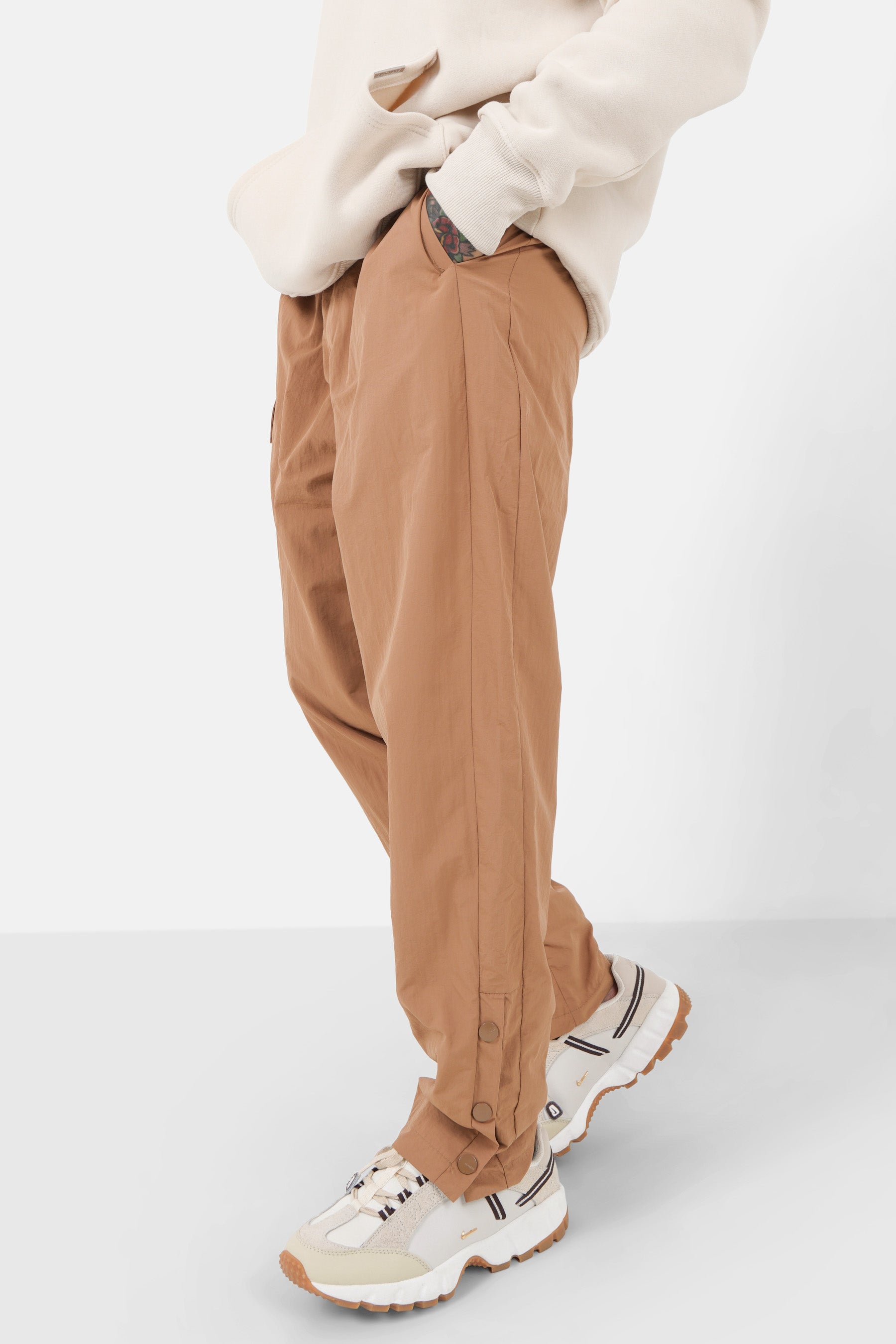 NYLON button cargo pant