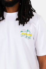T-shirt Rio print Blanc