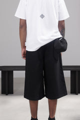 SERGE logo bermuda short