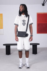 KNITTED embroidery polo