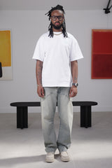WASHED baggy denim jean