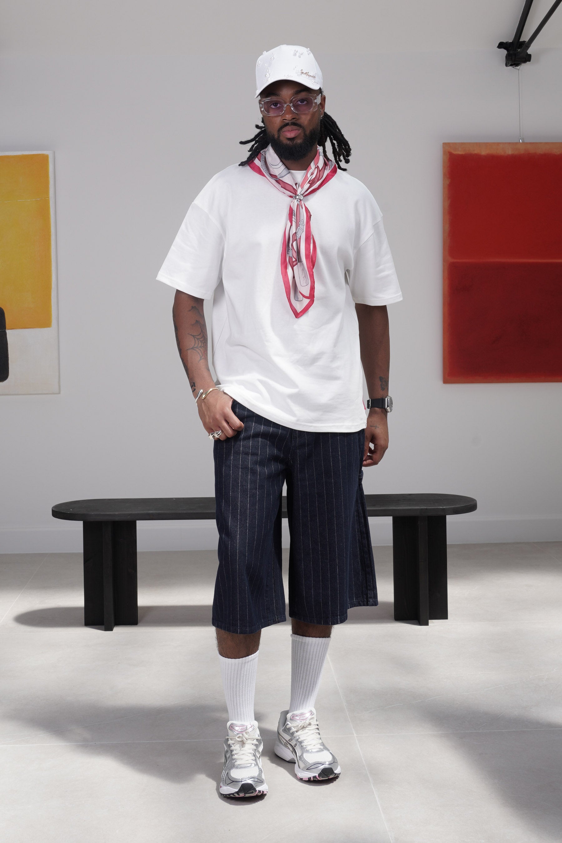 ART back print s/s T-shirt