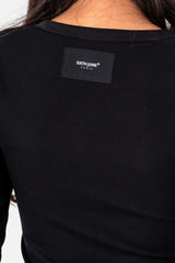 6 HEART buttoned l/s dress