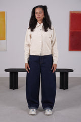 BALLOON revers denim jean