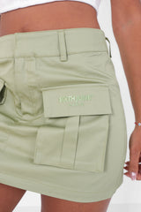 Cargo pocket skirt Grey