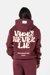 VIBES printed hoodie