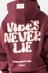 VIBES printed hoodie