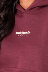 VIBES printed hoodie