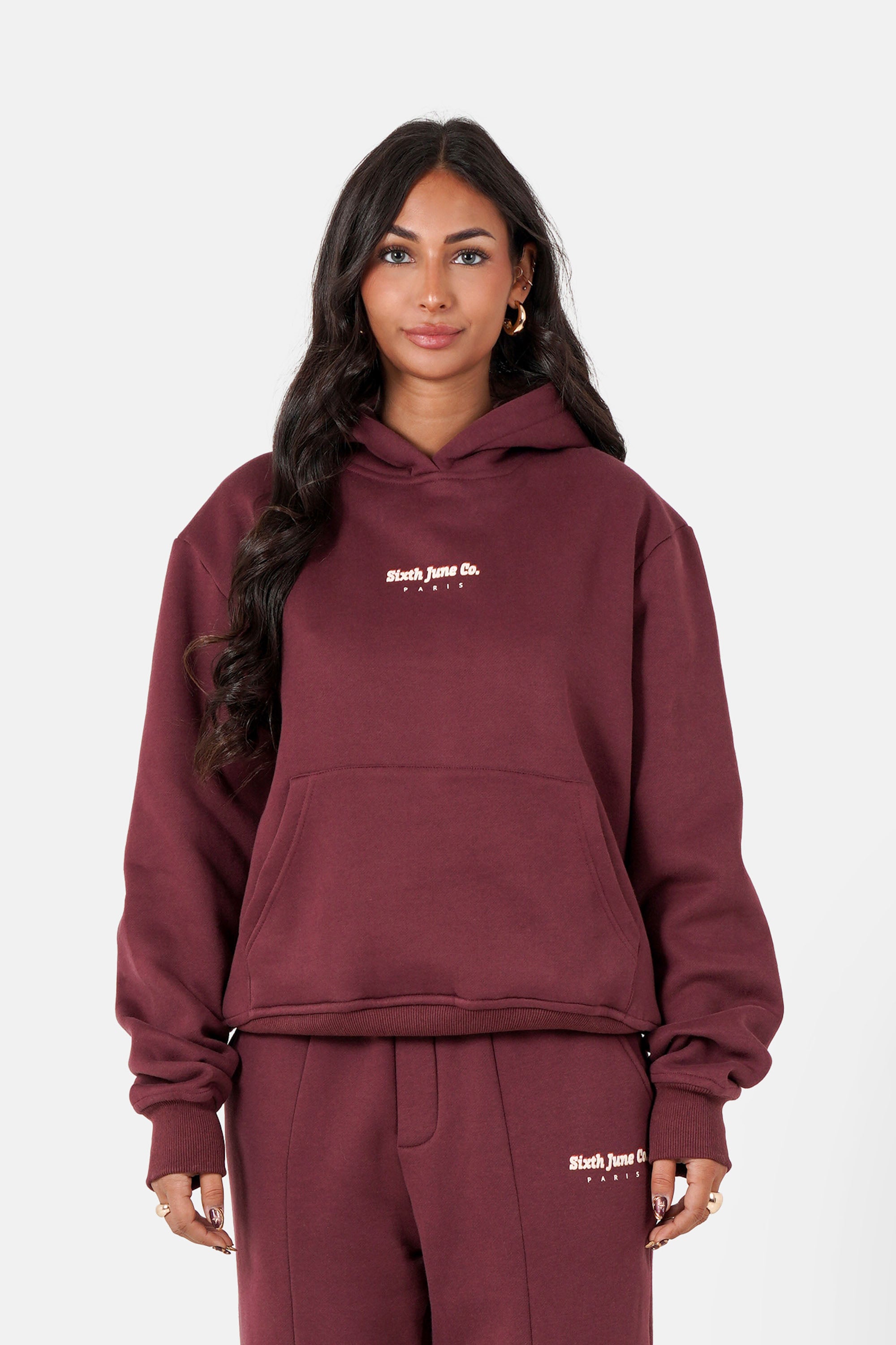 VIBES printed hoodie