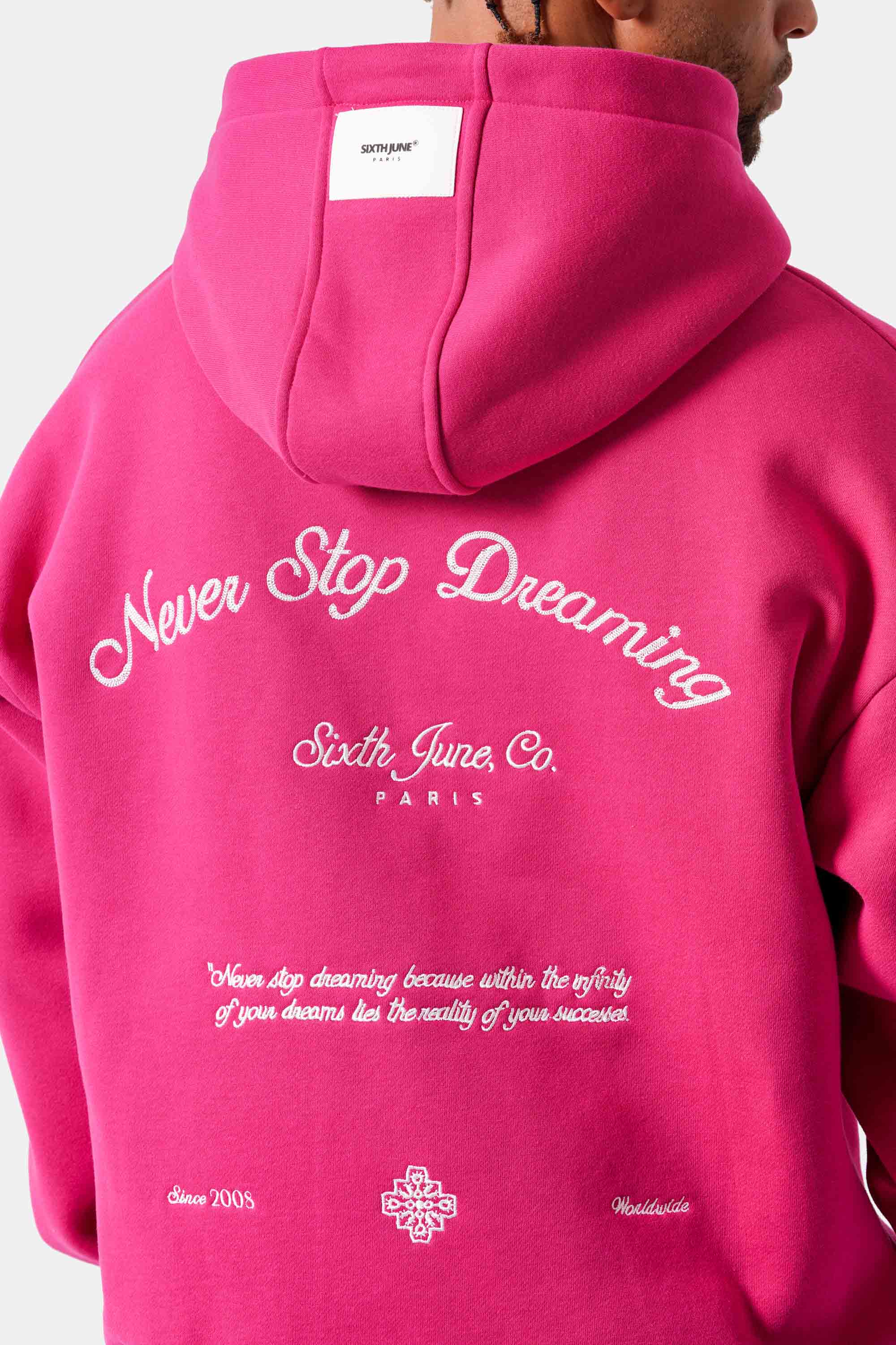 DREAMING printed hoodie