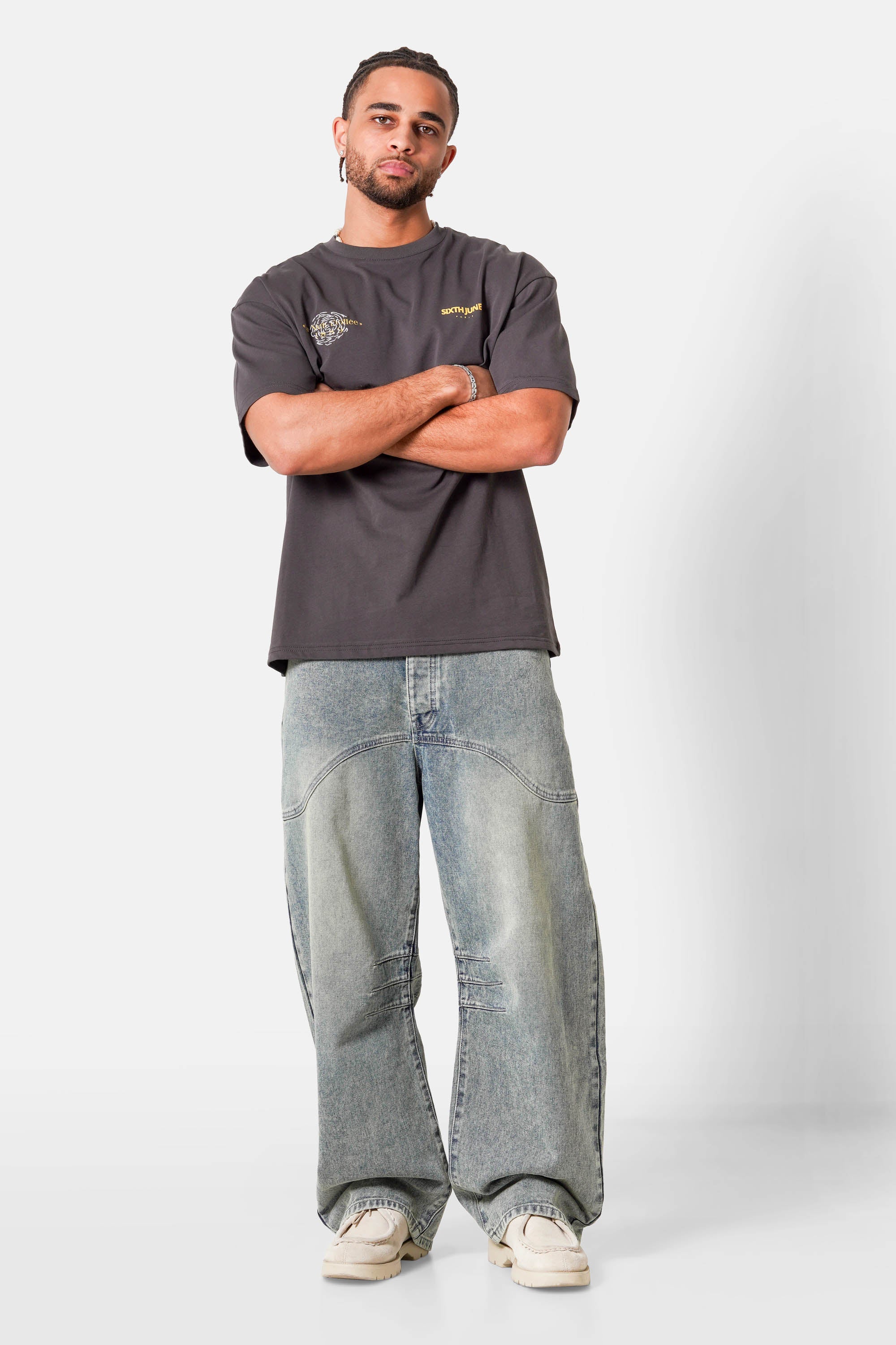 NUIT ETOILEE back print s/s t-shirt