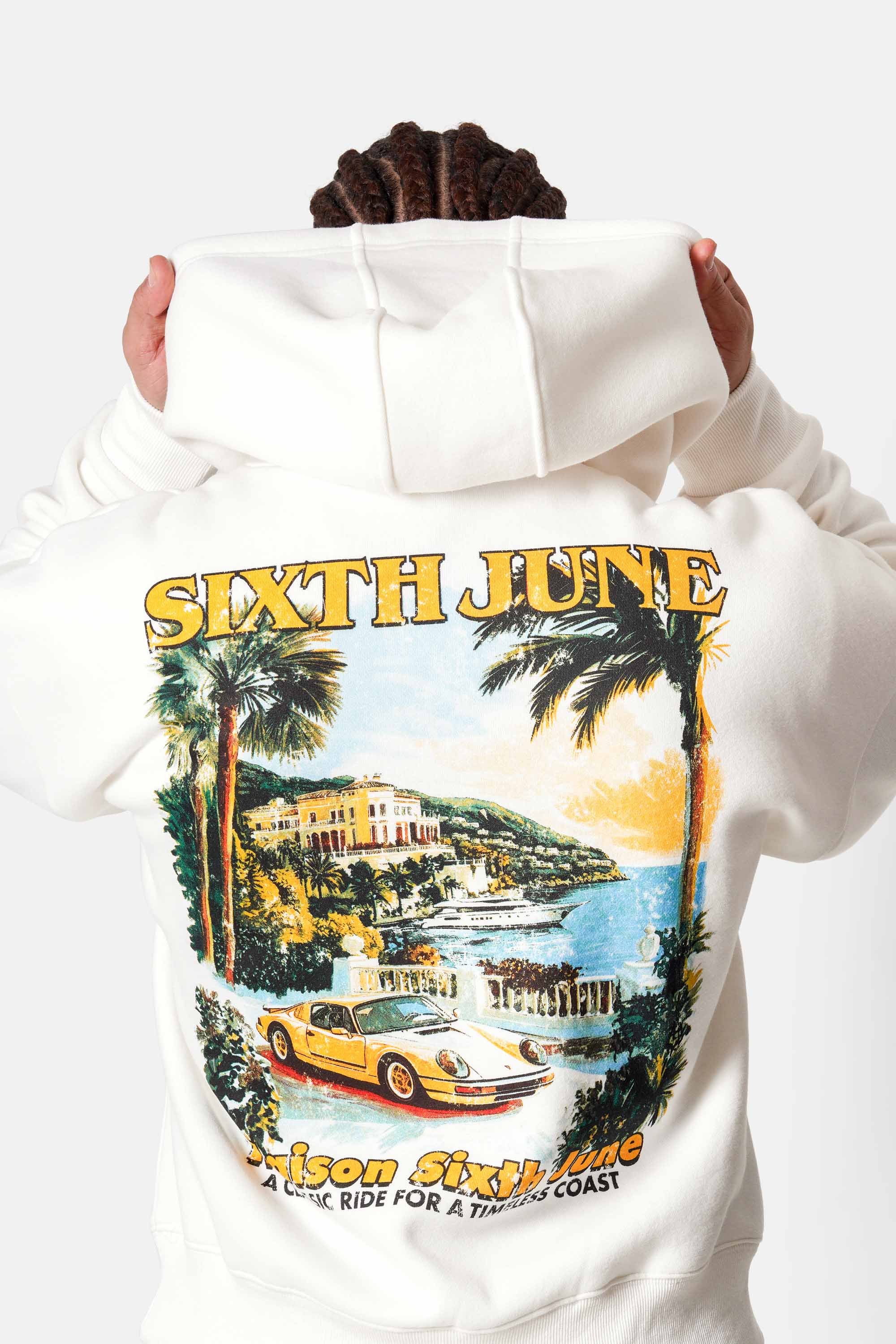 COAST back print hoodie