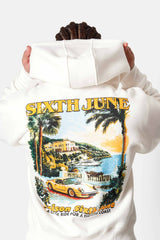 COAST back print hoodie