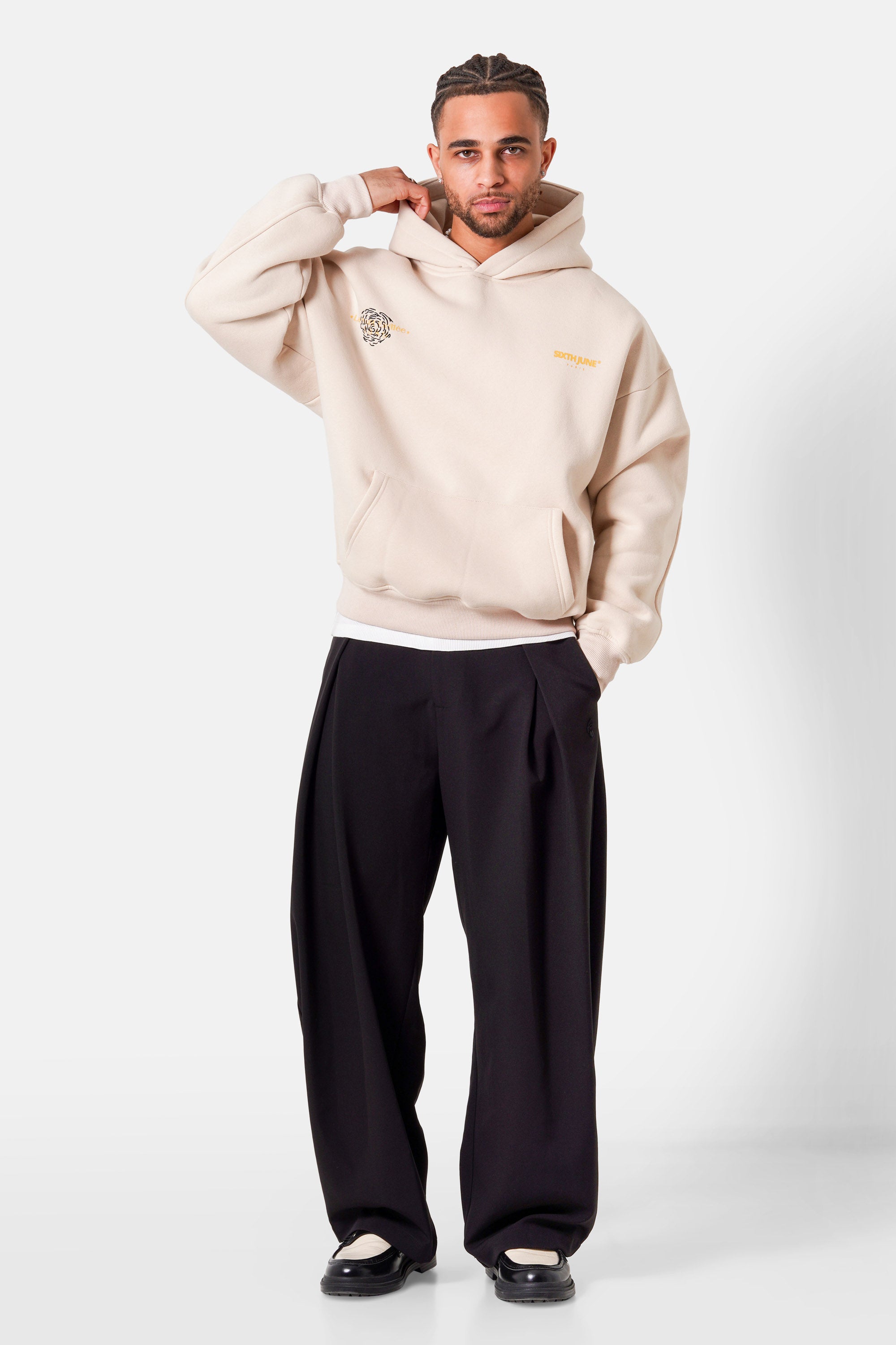 NUIT ETOILEE printed hoodie