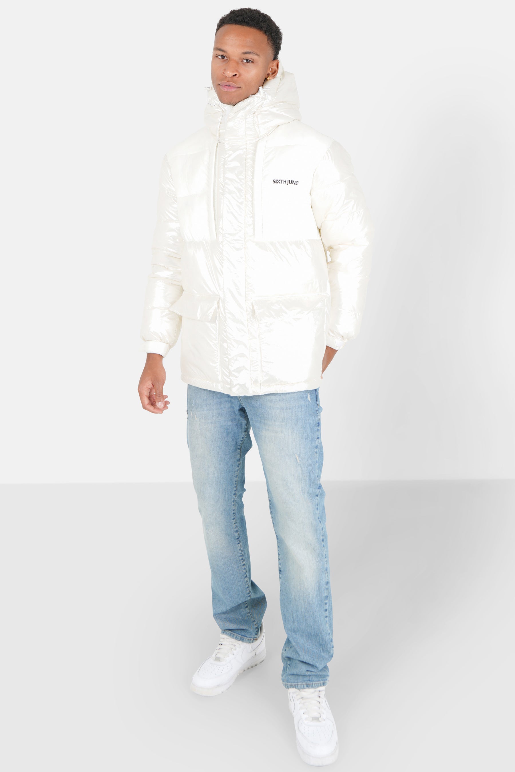 Tactical down jacket White