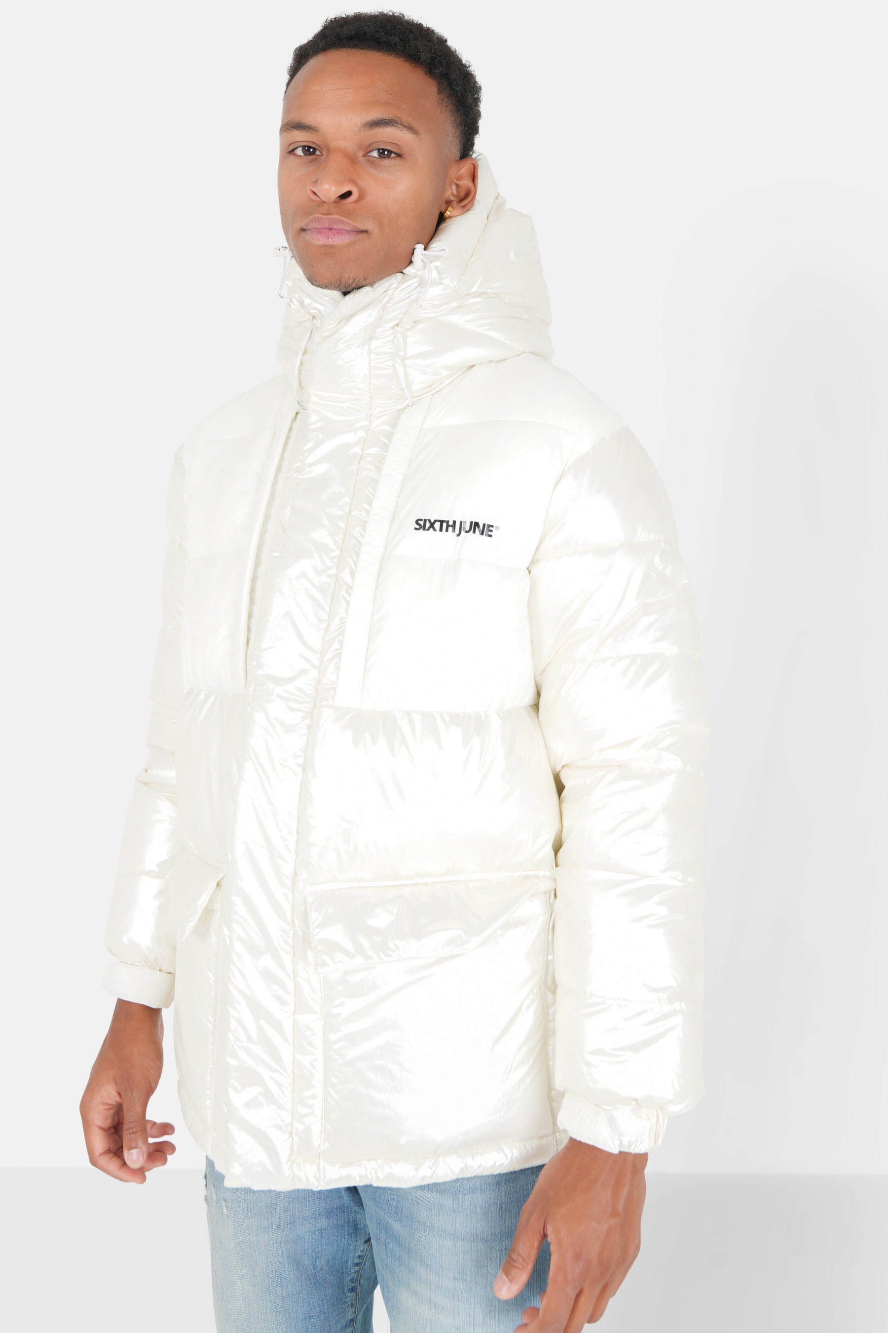 Tactical down jacket White