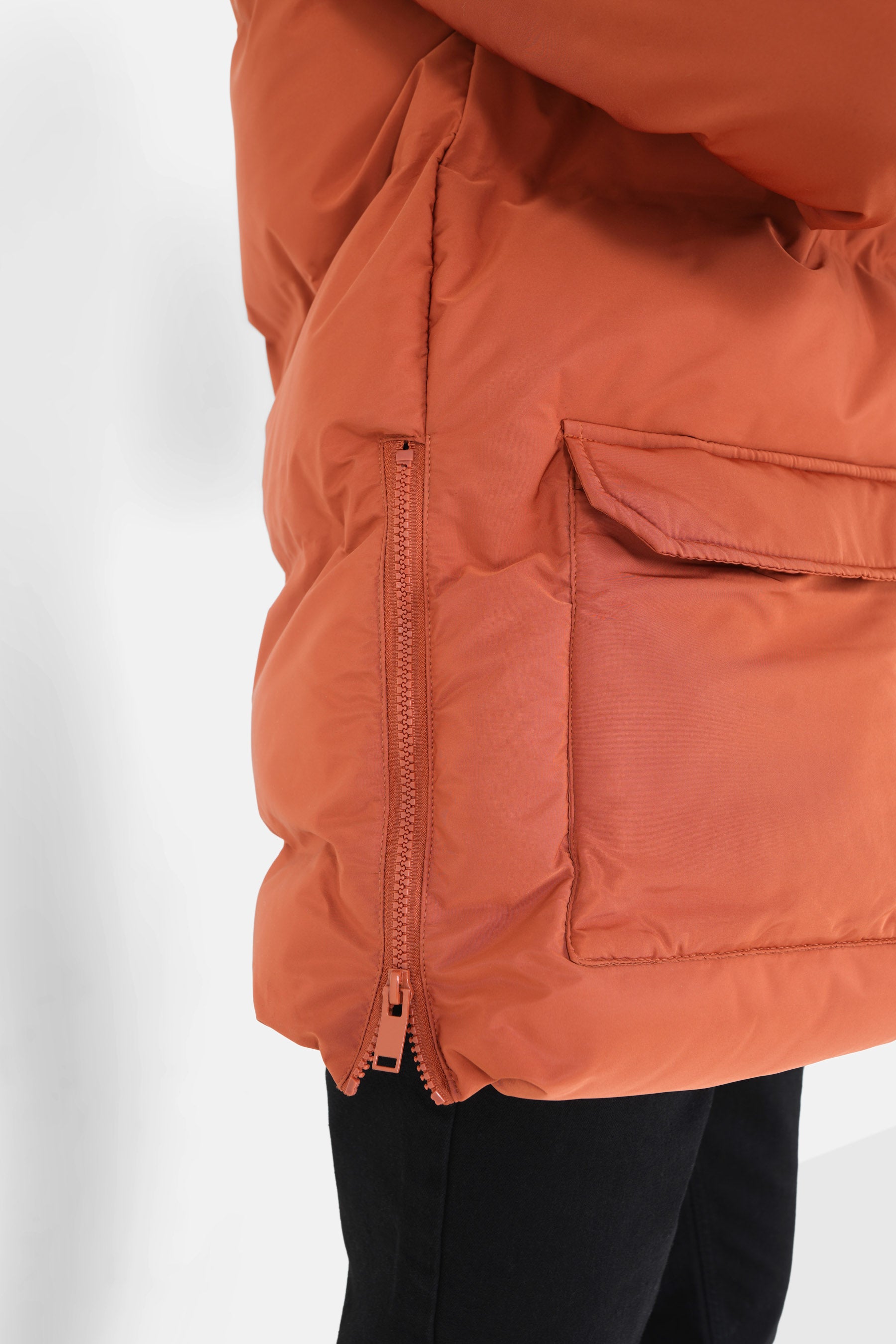 Details down jacket Orange