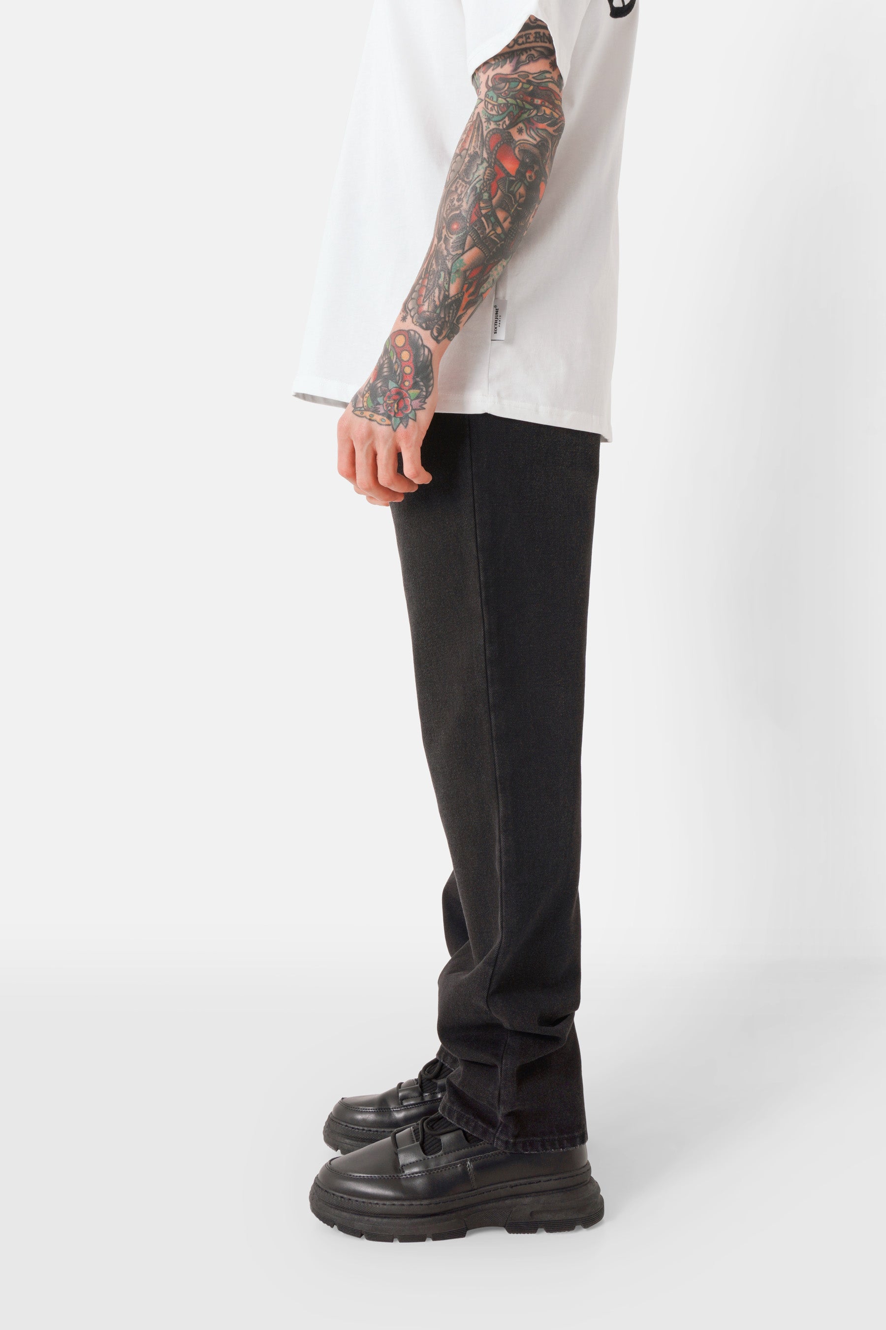Relaxed jeans Black