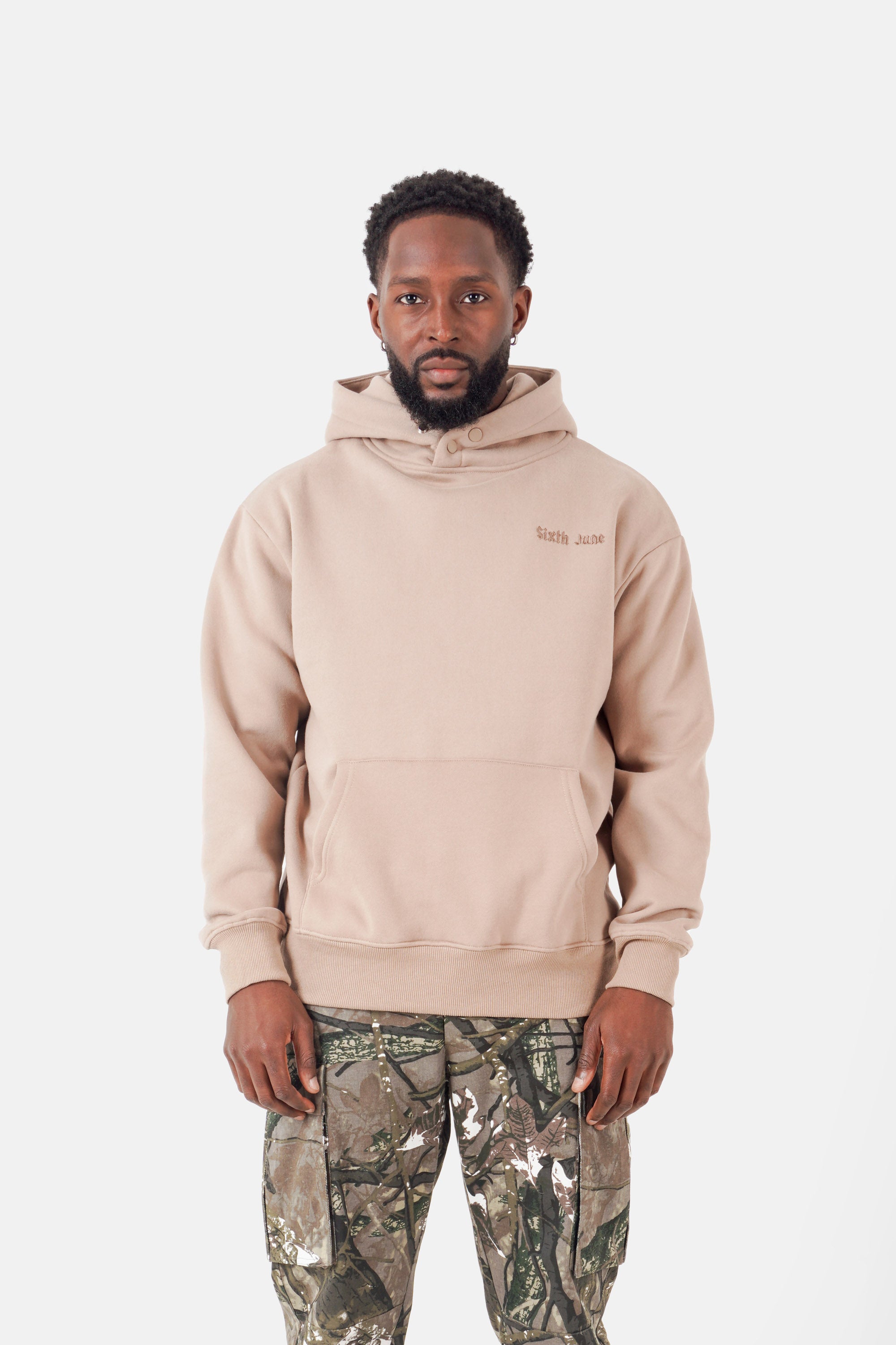 THE FEAR embroidery hoodie