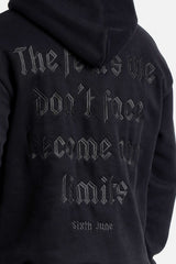 THE FEAR embroidery hoodie