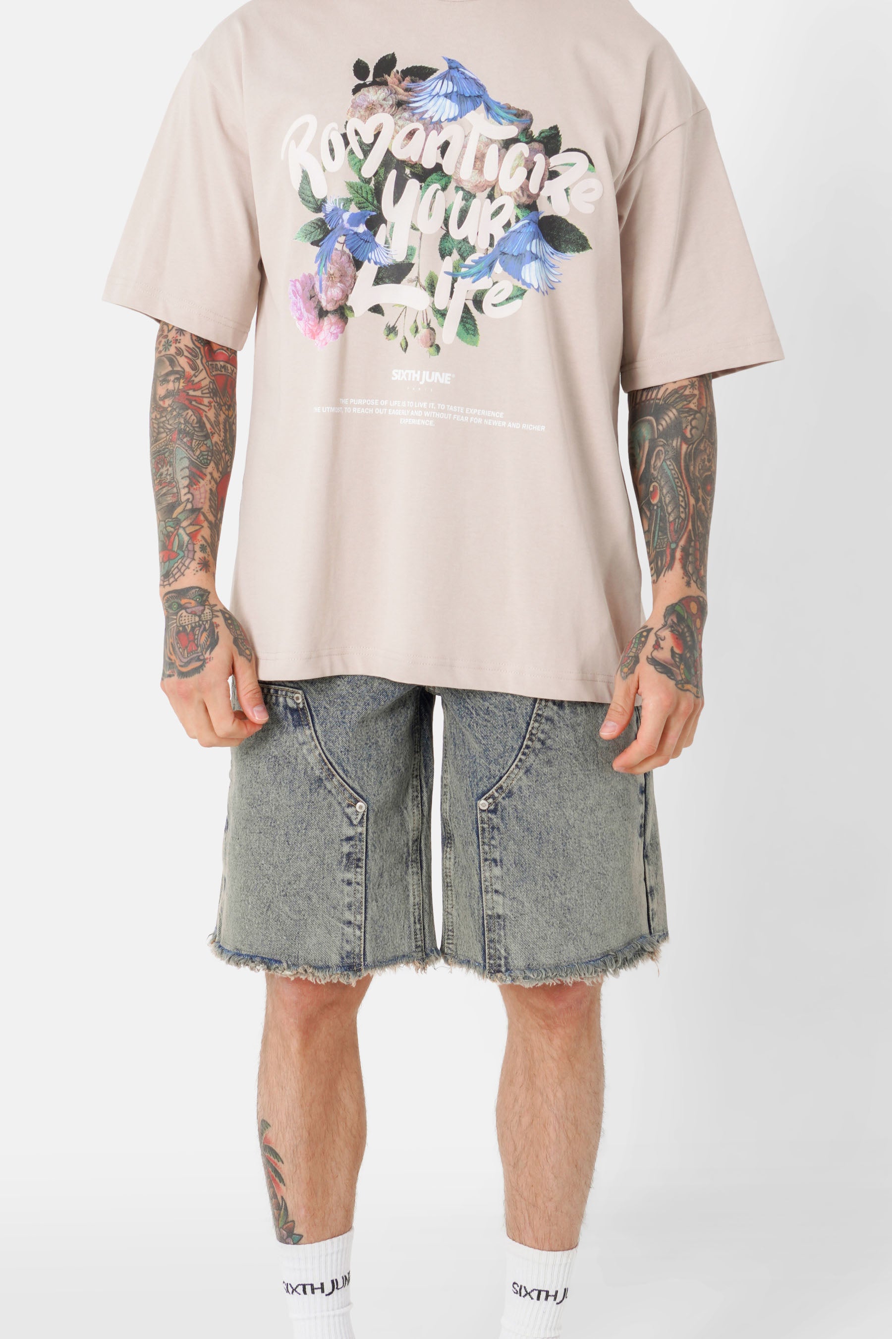 CARPENTER denim short