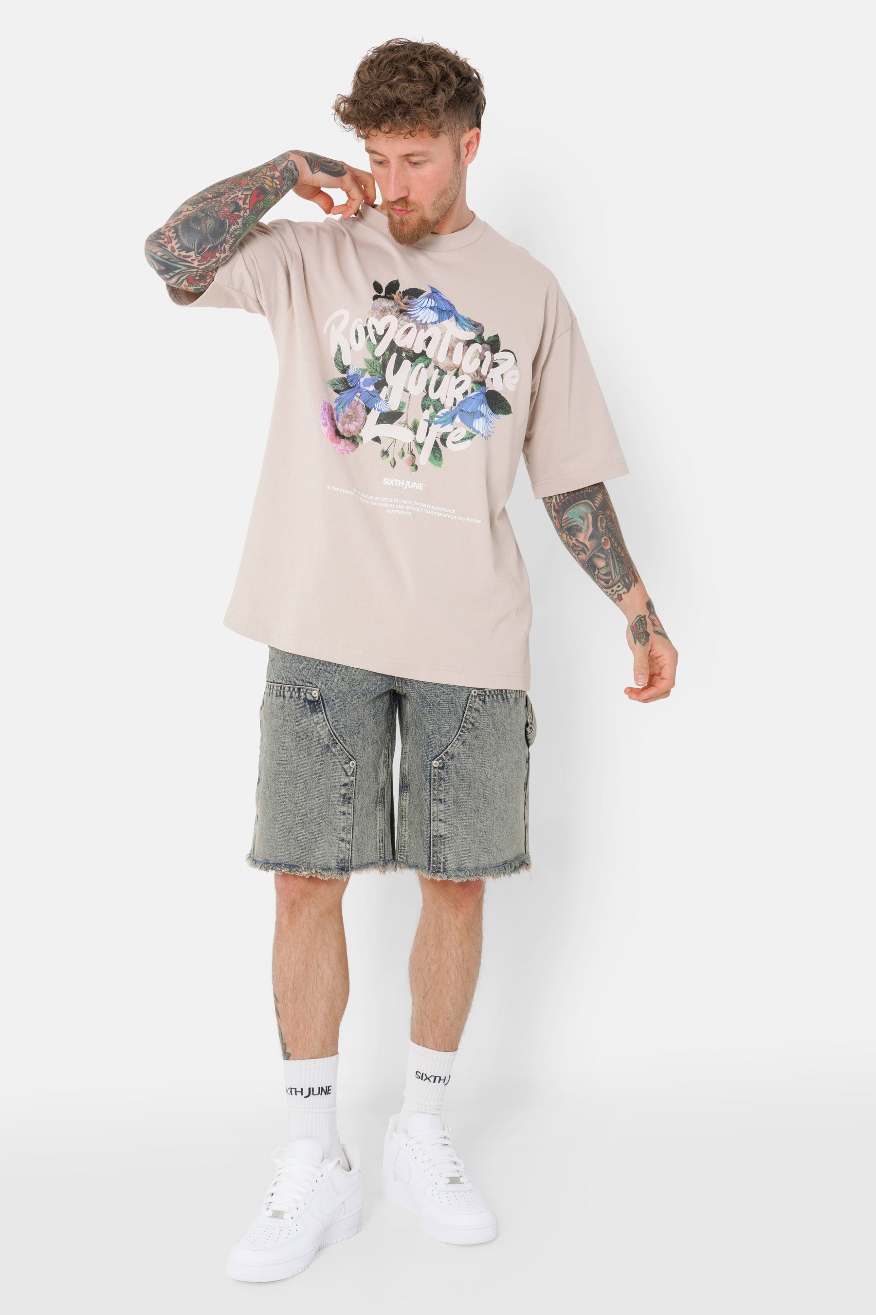 CARPENTER denim short