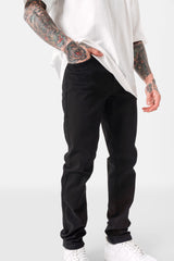 Schlichte Slim-Jeans in Schwarz
