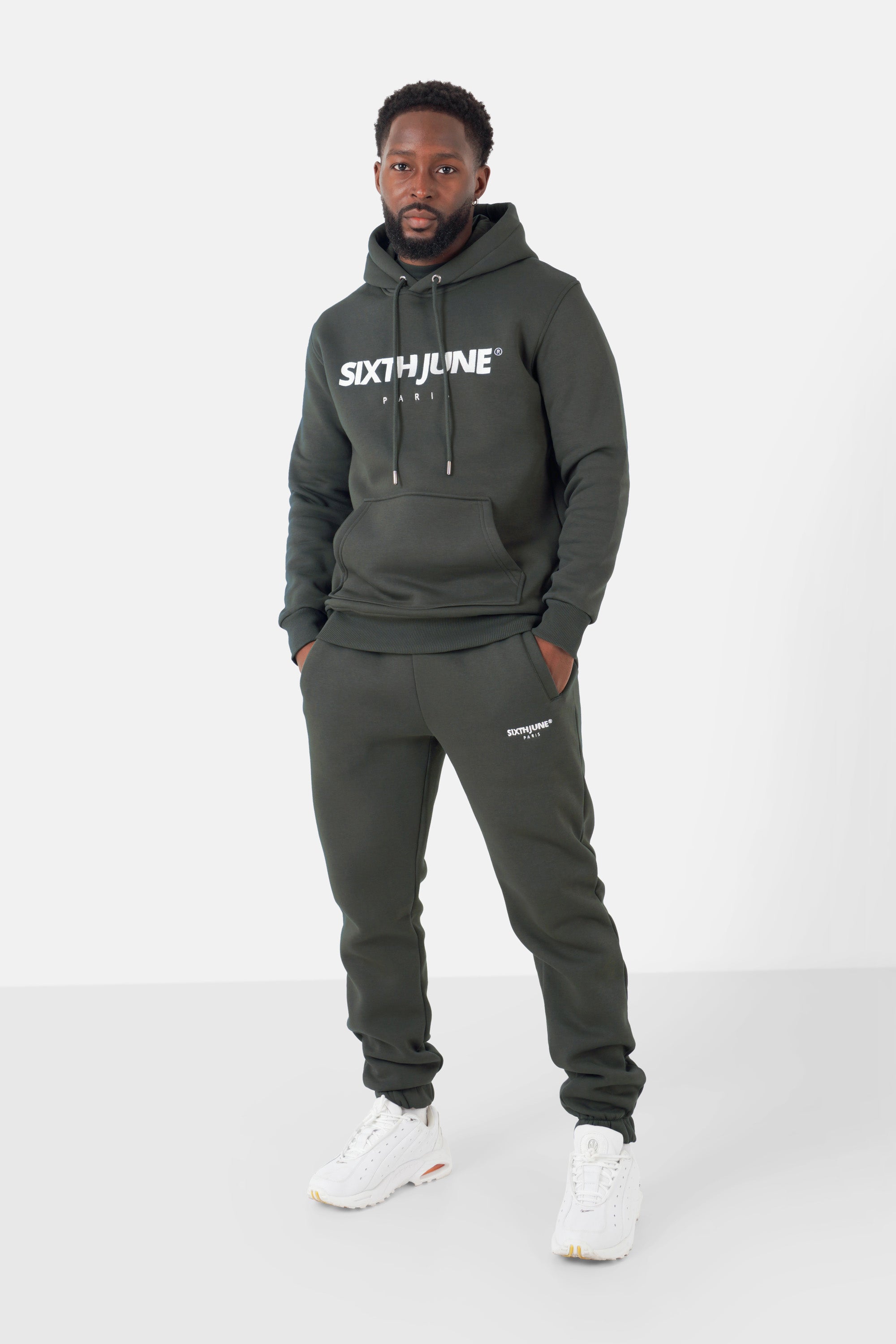 ESSENTIEL logo hoodie