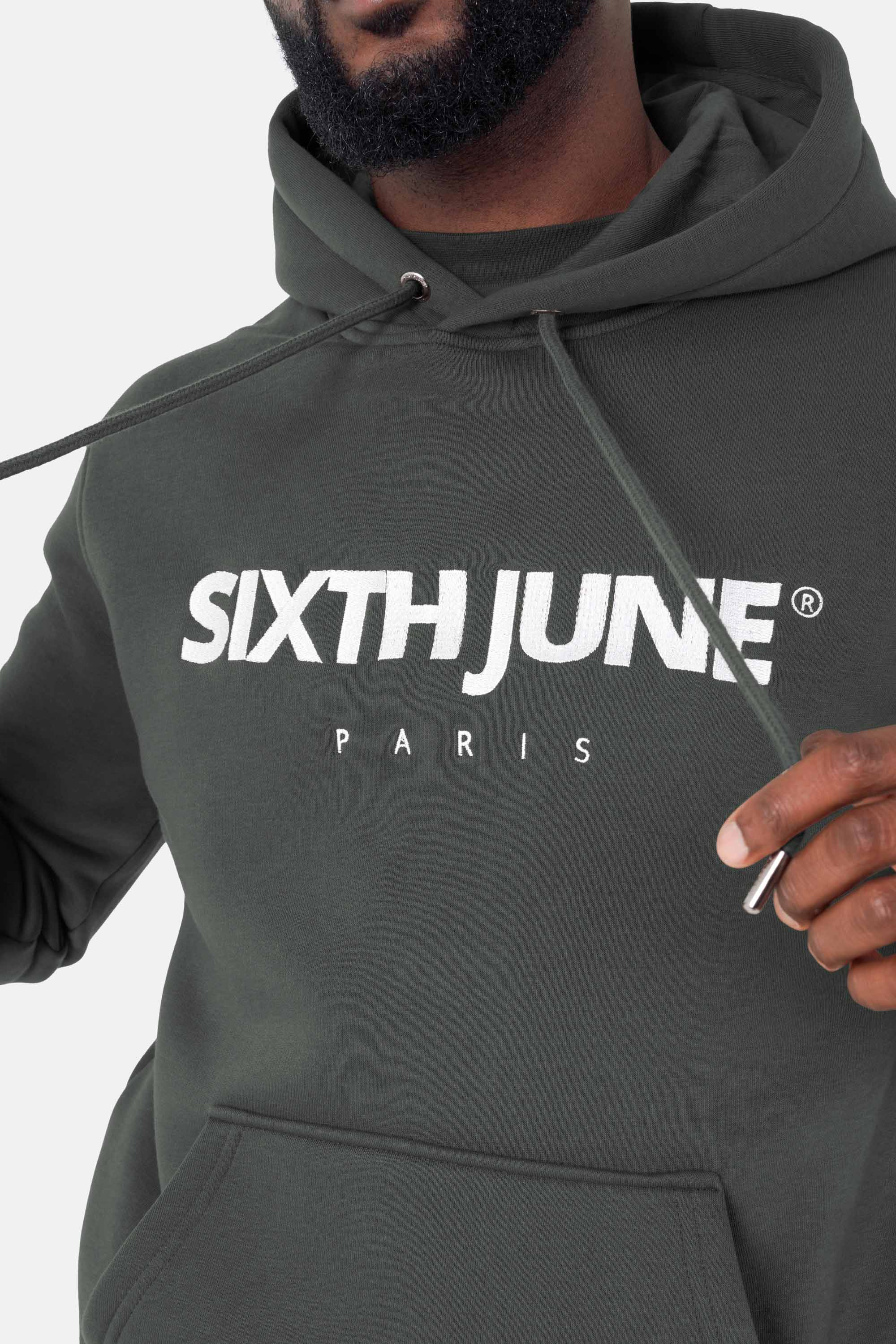 ESSENTIEL logo hoodie