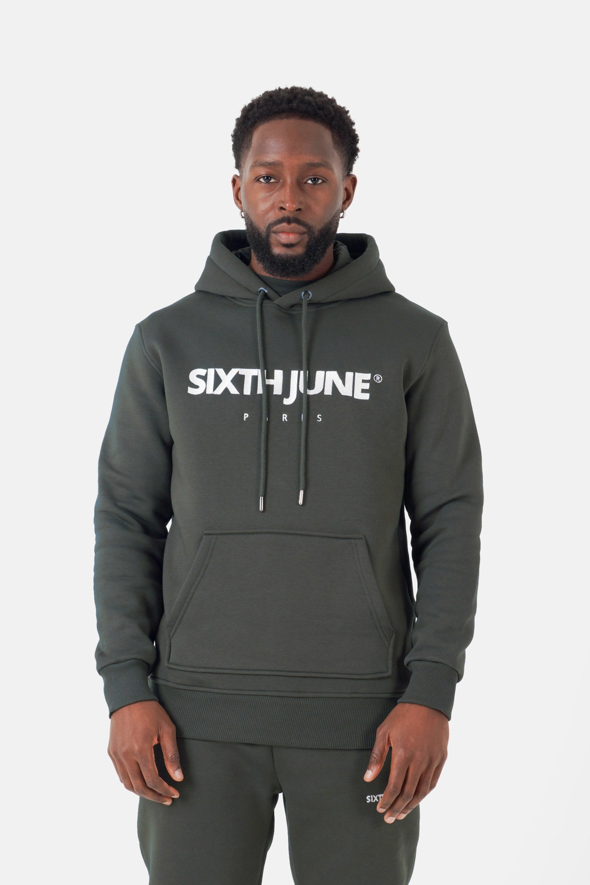 ESSENTIEL logo hoodie