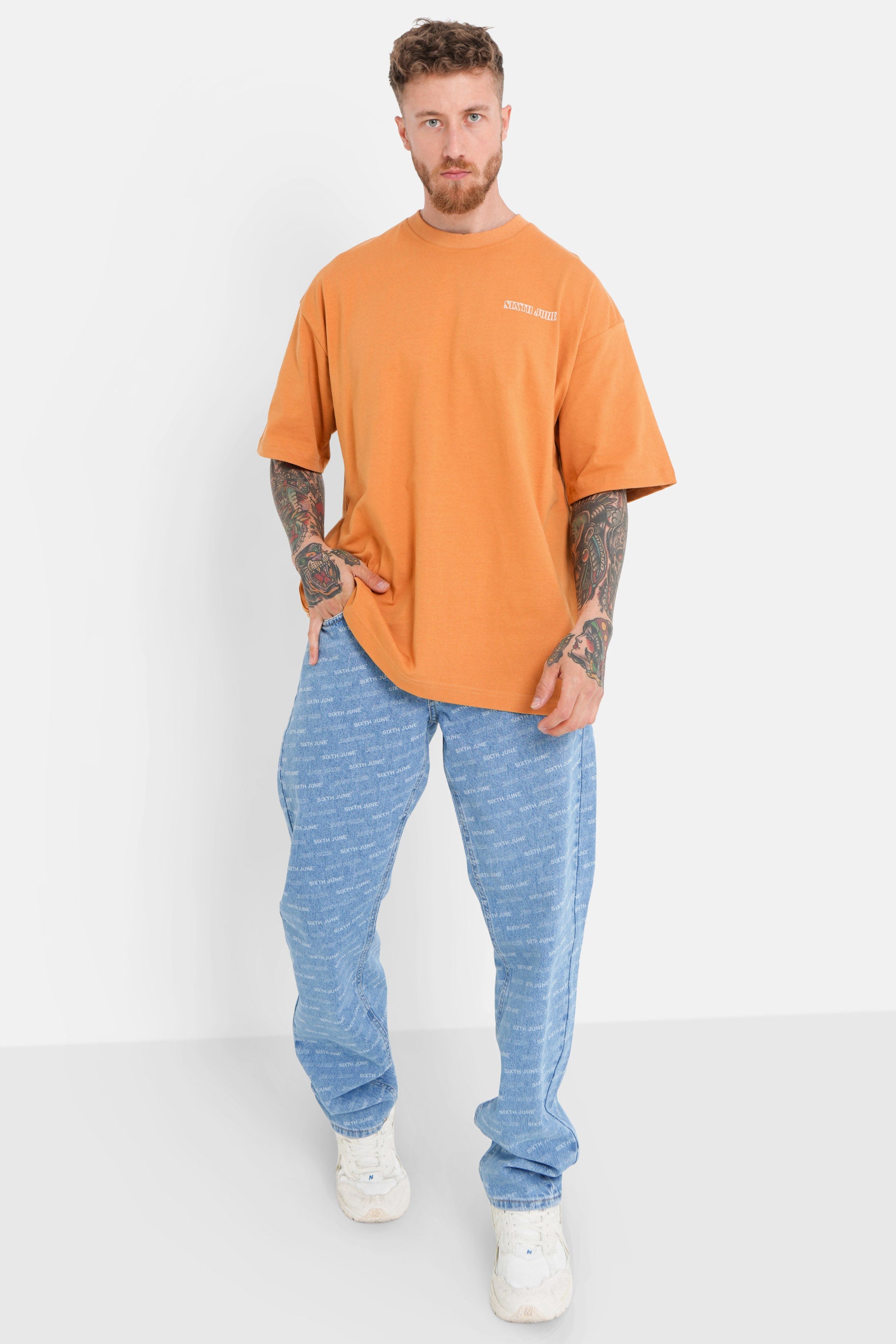 Orangenfrucht-T-Shirt