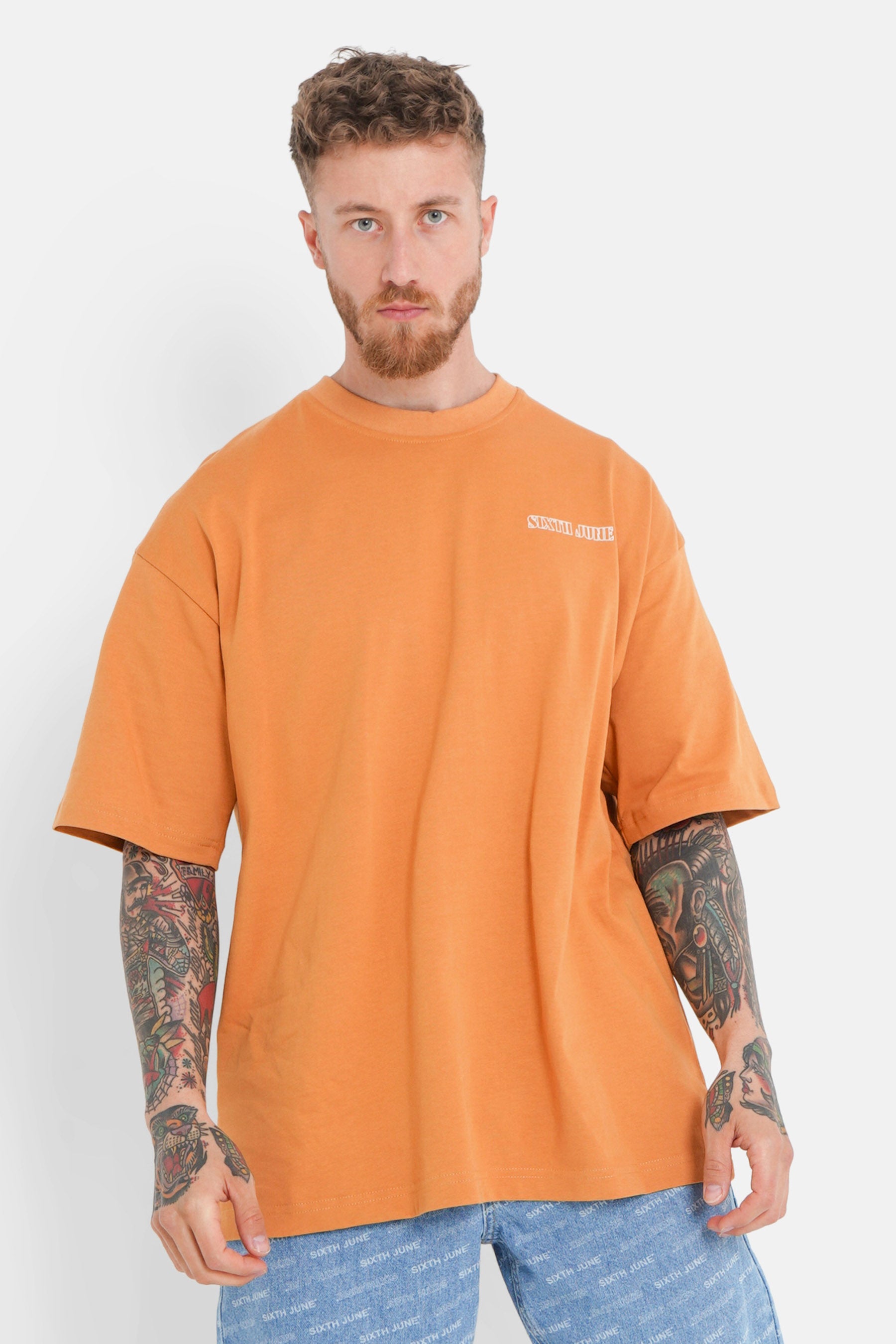 Orangenfrucht-T-Shirt