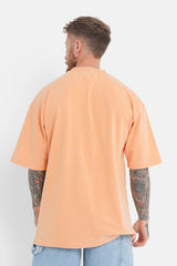 T-shirt acid logo Orange