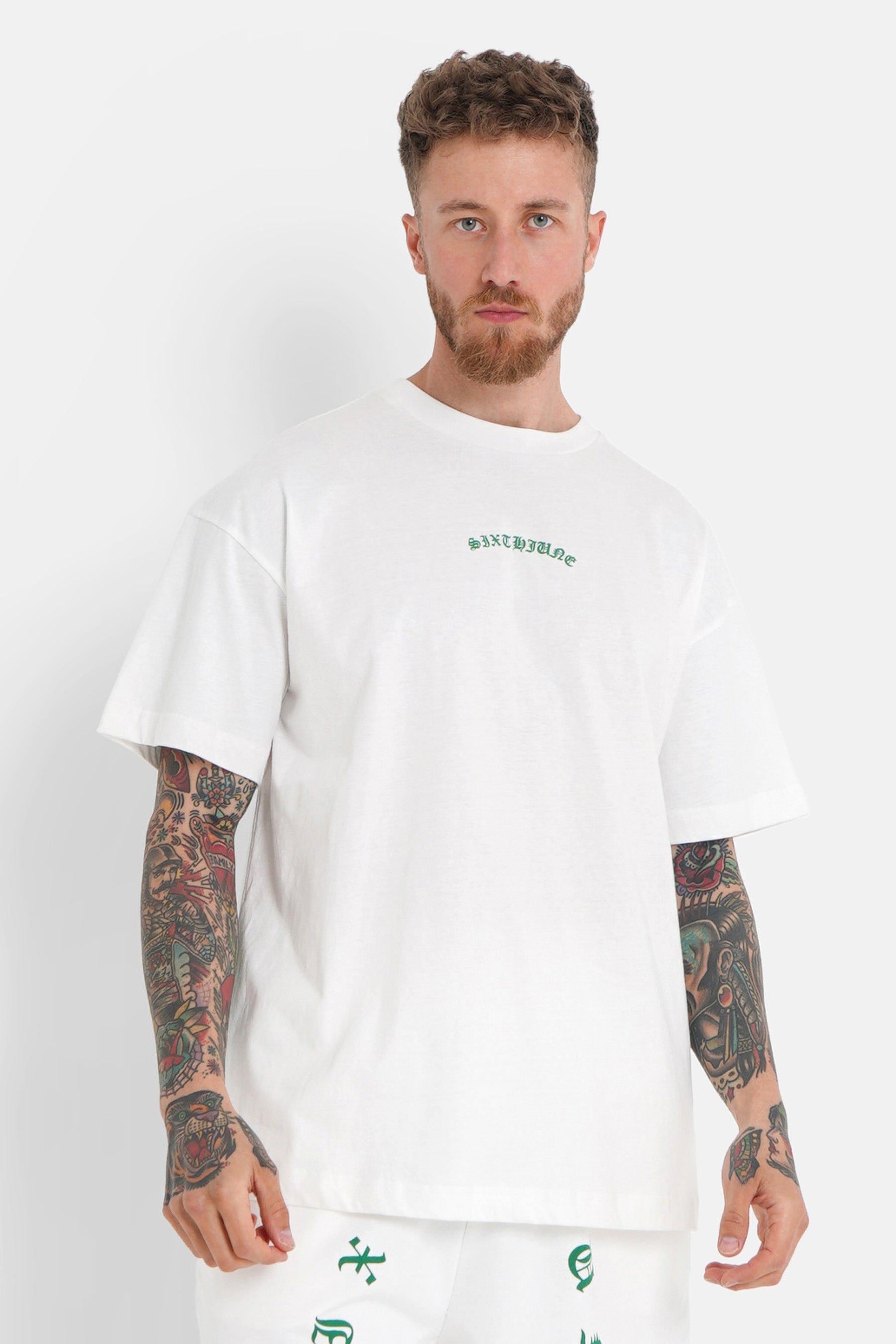 Gothic logo t-shirt White