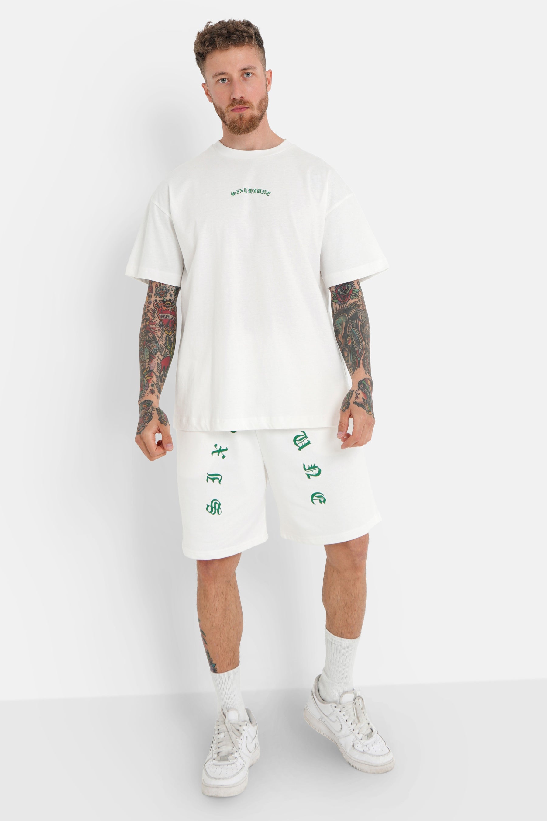 Gothic logo t-shirt White