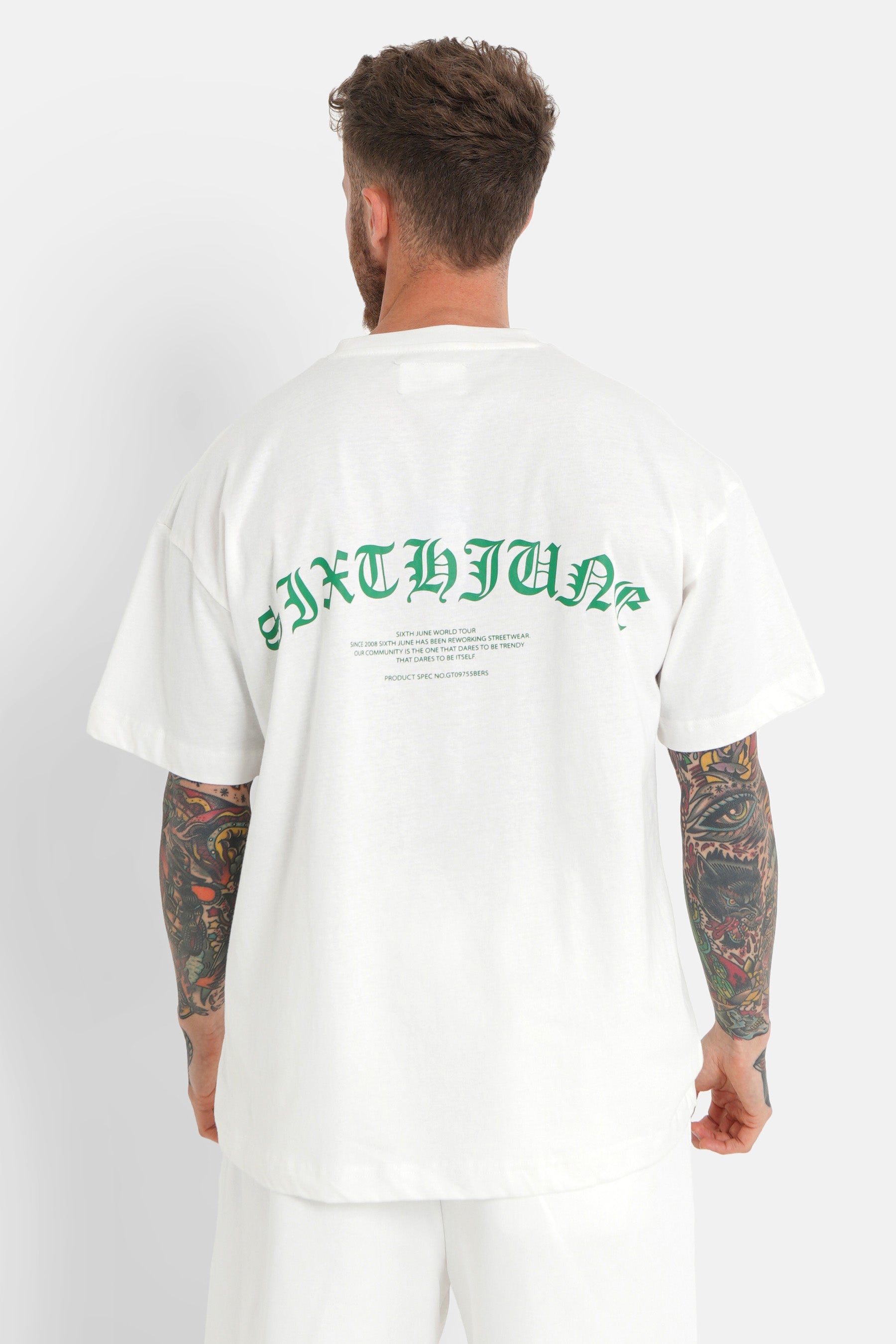 Gothic logo t-shirt White