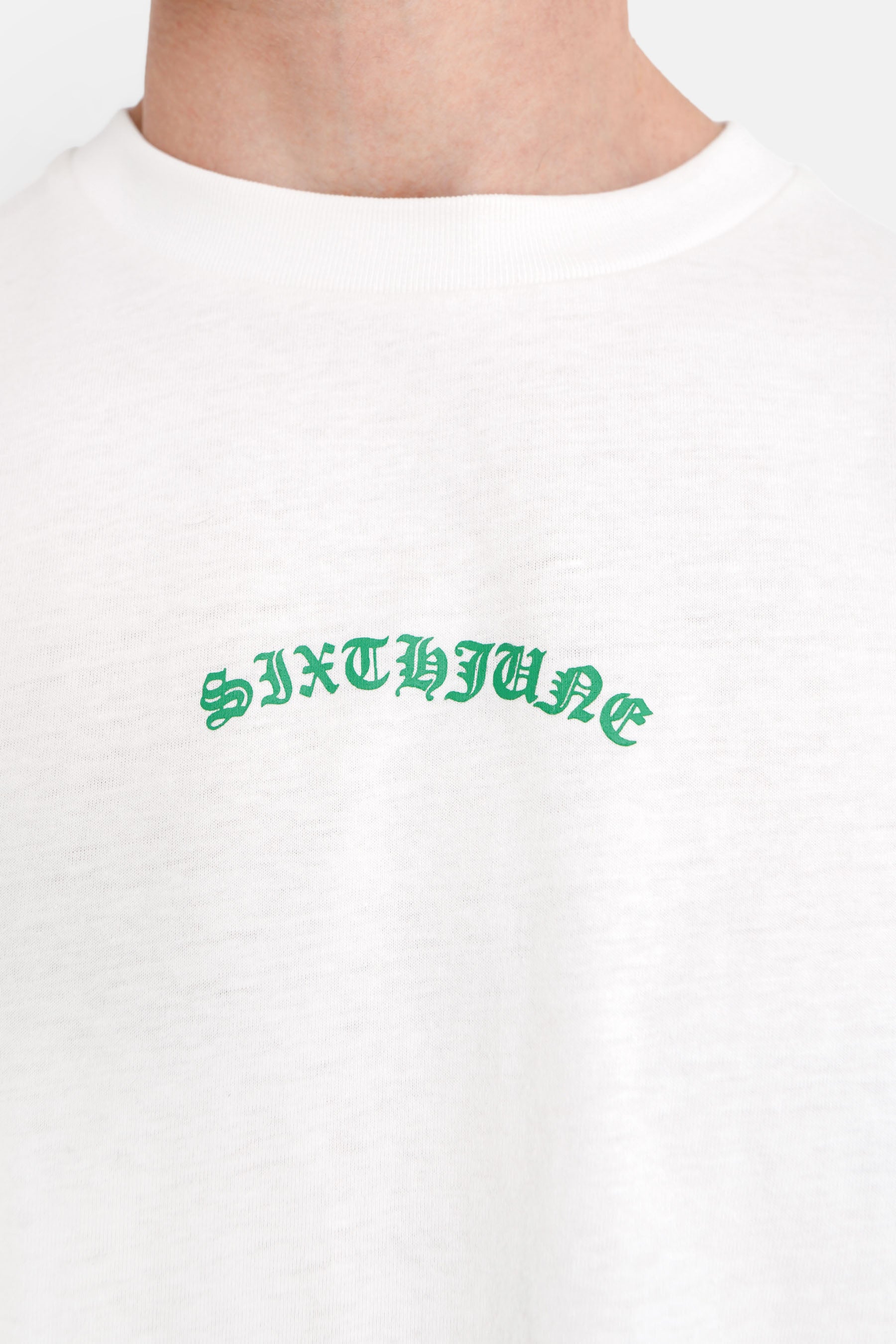 Gothic logo t-shirt White