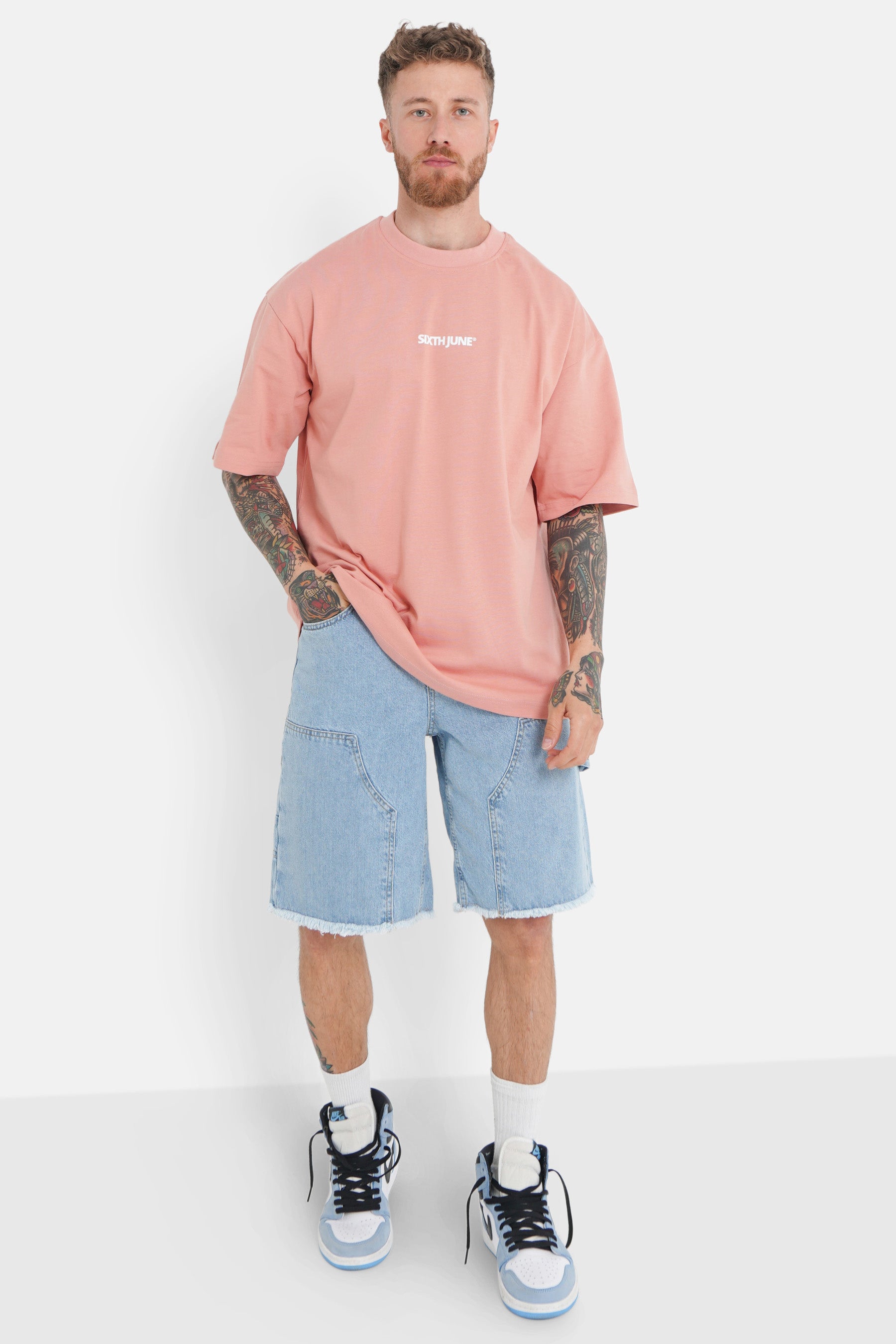 Central logo t-shirt Orange