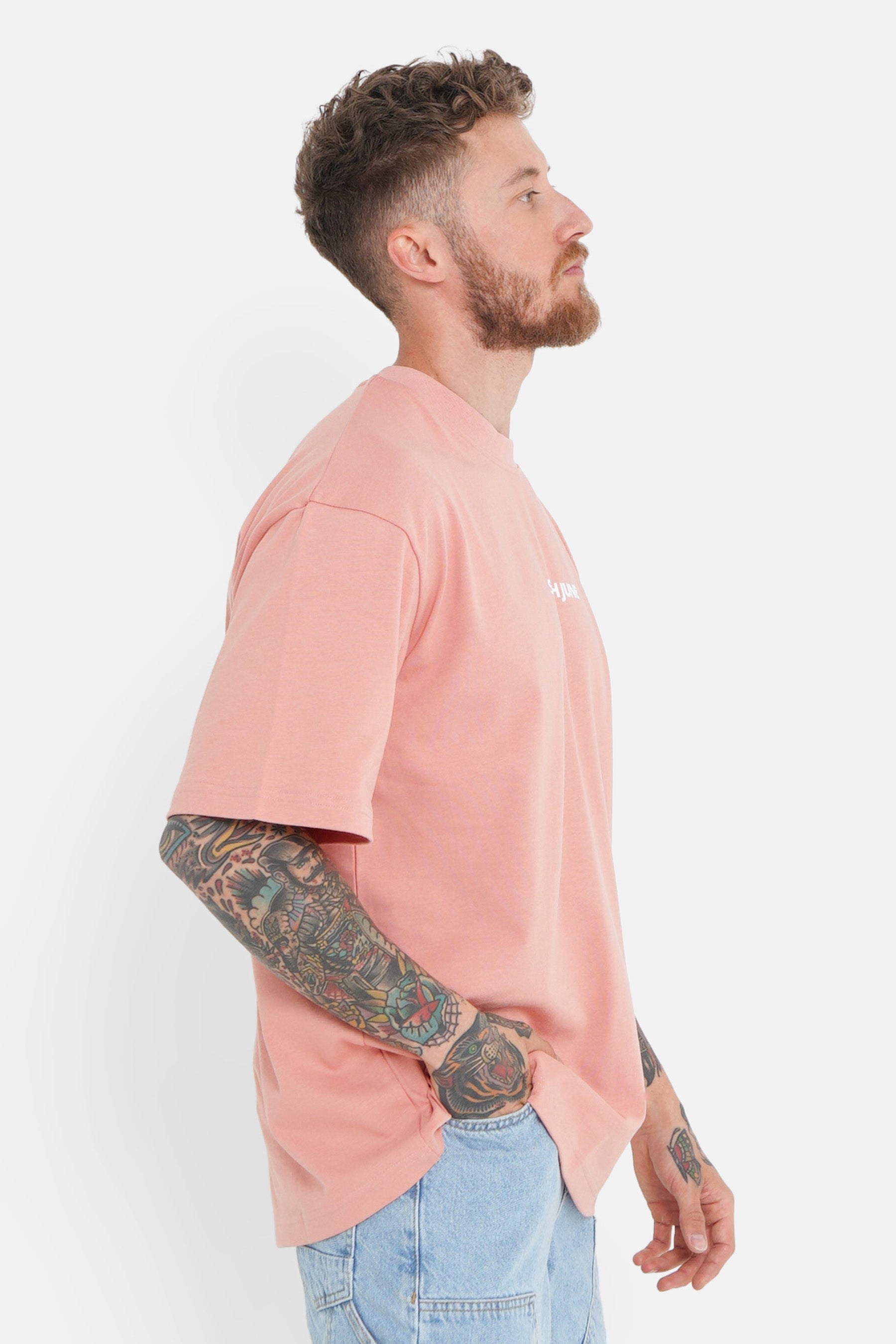 Central logo t-shirt Orange