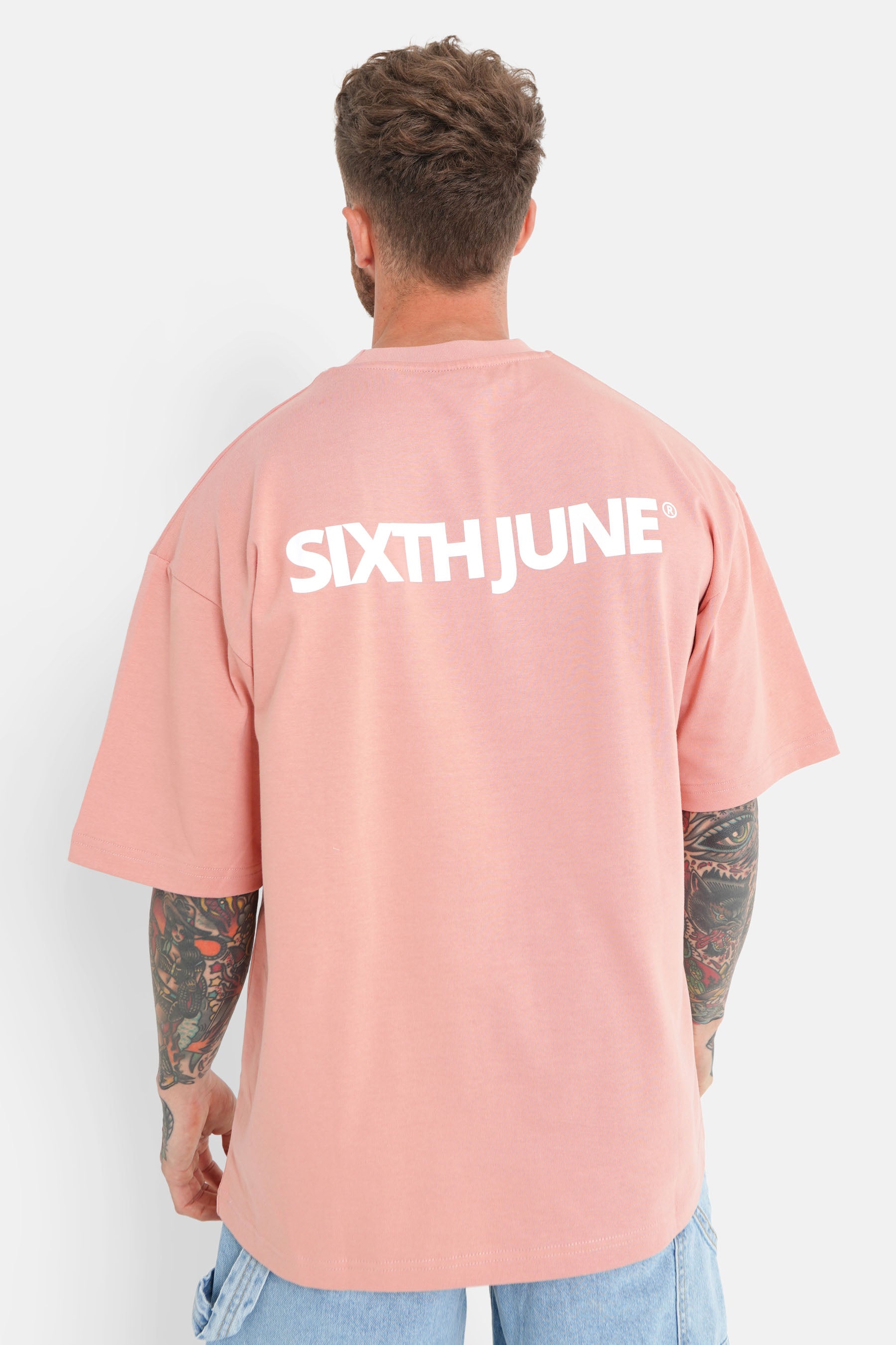 Central logo t-shirt Orange