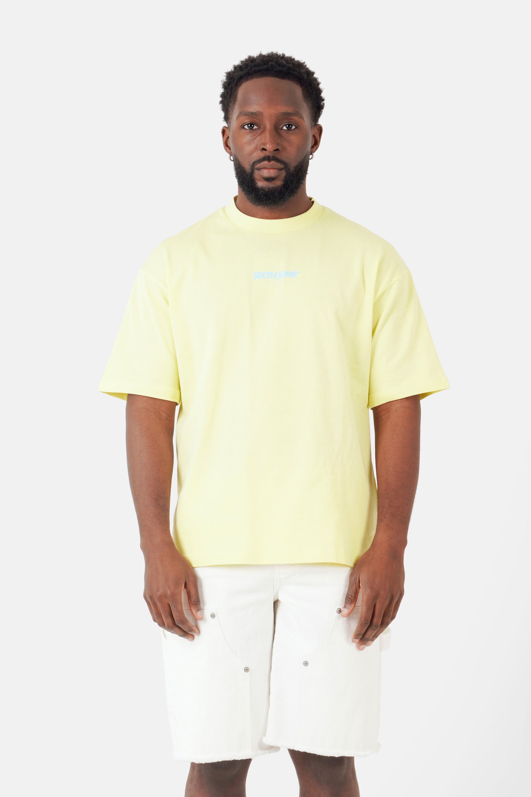 Central logo t-shirt Yellow
