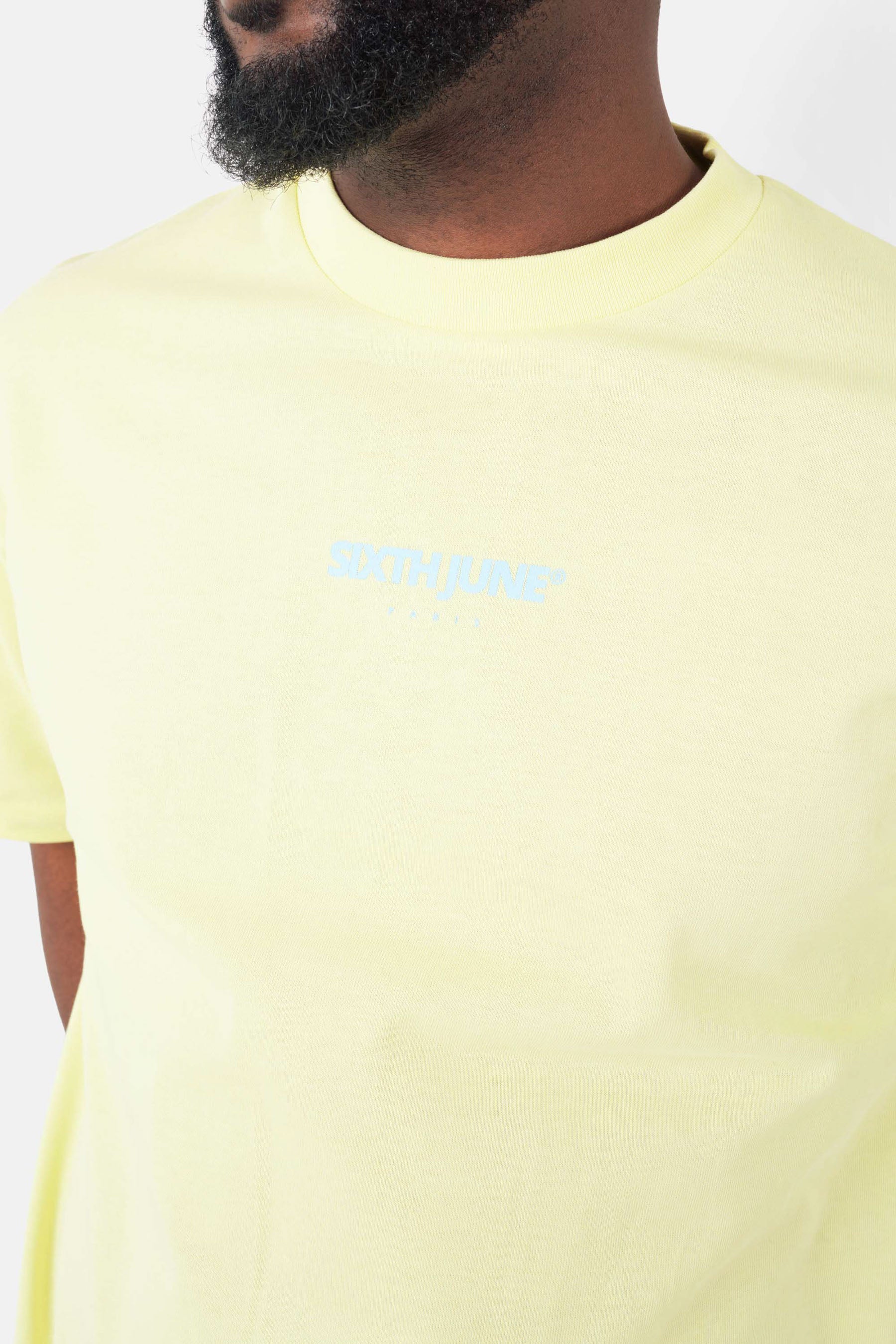 Central logo t-shirt Yellow