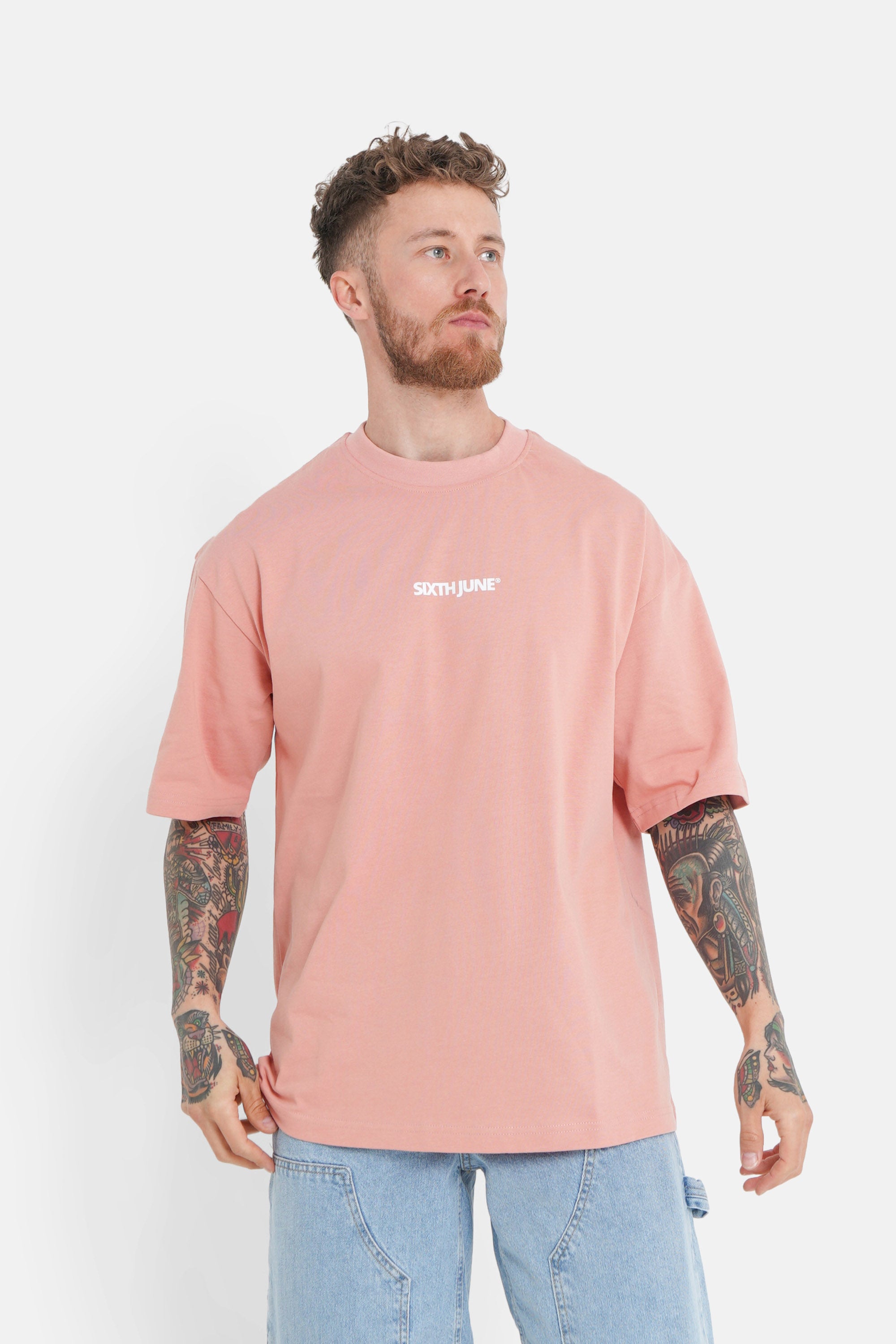 Central logo t-shirt Orange