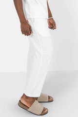 Pantalon gaufré Blanc